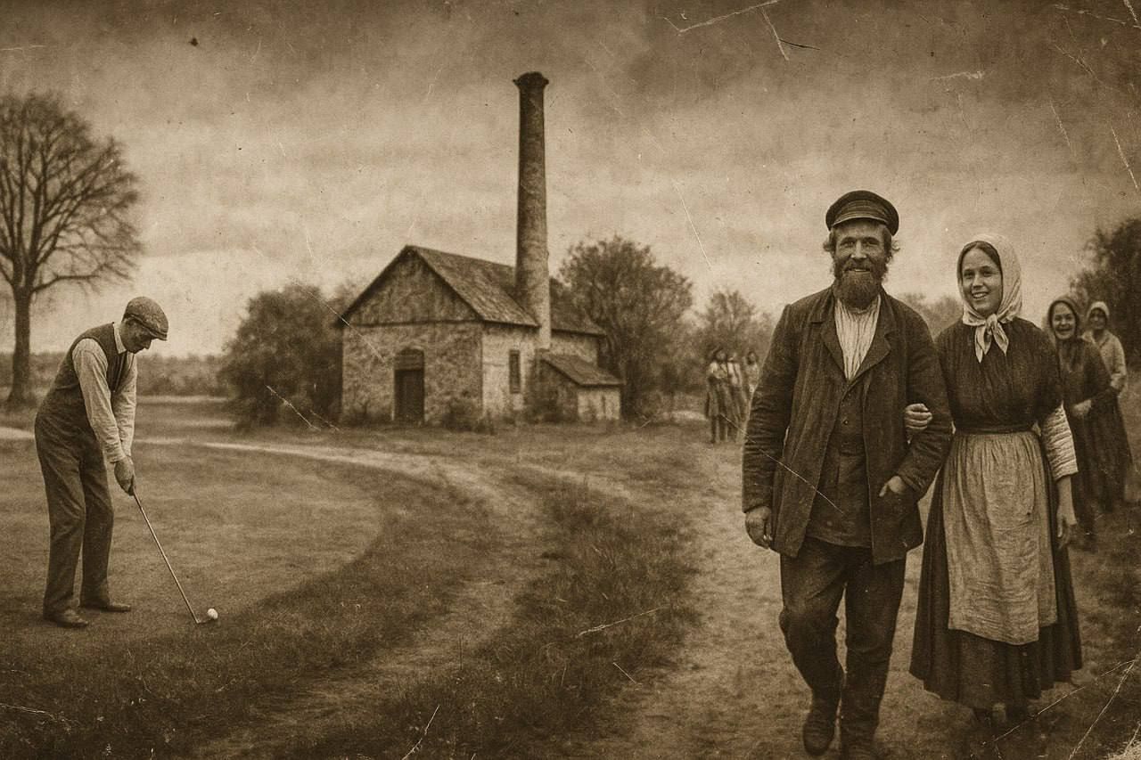 Как Мурино объединяет гольф, водочный завод и крепостное право.